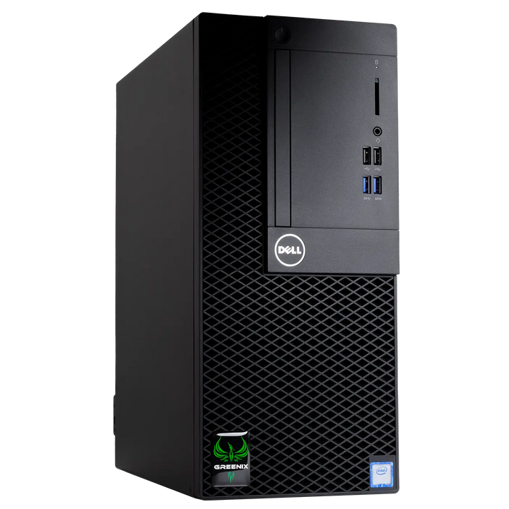 GreeniX 3060 Tower | i5-8500 | 16 GB | 500 GB NVMe (nytt) | RTX 3050 6 GB (nytt) | Win 11 Pro