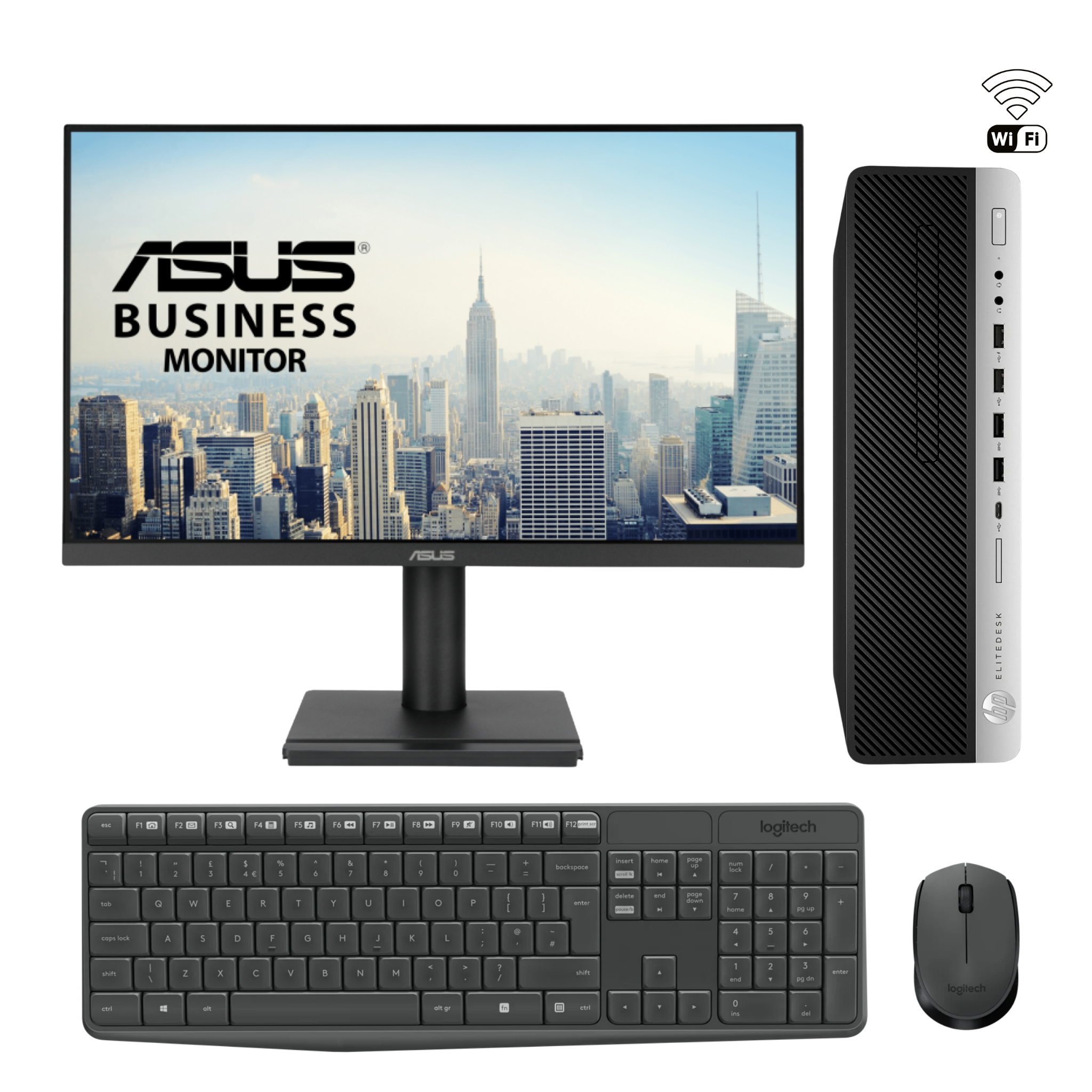 HP EliteDesk 705 G5 SFF datorpaket