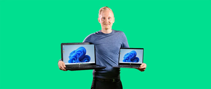 Vilken är den bästa skärmstorleken på en bärbar dator?