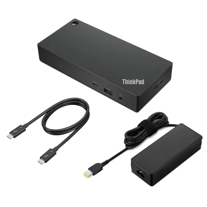 Käytetty Lenovo ThinkPad Universal USB-C Dock 40AY -telakointiasema