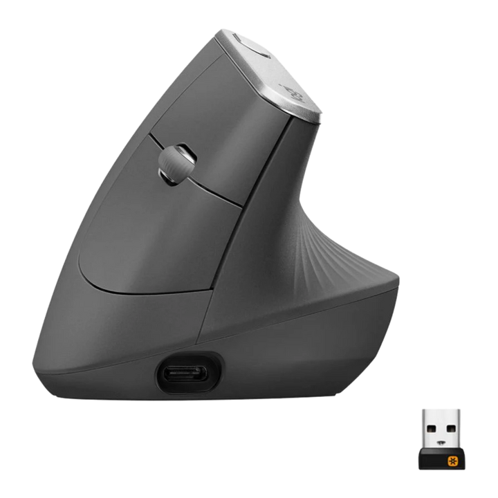 Ny trådlös Logitech MX Vertical-mus