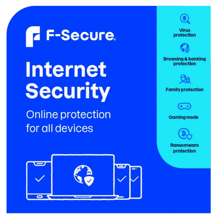 F-Secure-licens 1 år 1 st