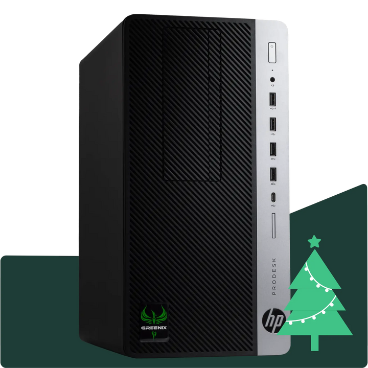 GreeniX 600 G4 MT | i5-8600 | 16 GB | 500 GB NVMe | RTX 3050 6 GB (nytt) | Win 11 Pro
