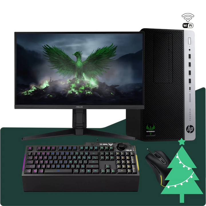 GreeniX 600 G5 MT i5 gamingdatorpaket