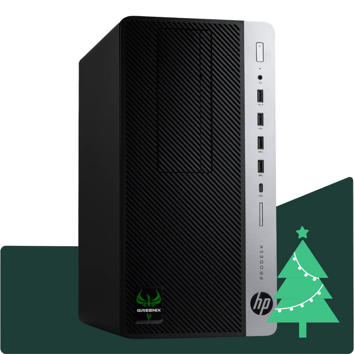 GreeniX 600 G5 MT | i5-9500 | 16 GB | 500 GB NVMe (nytt) | RTX 3050 6 GB (nytt) | Win 11 Pro