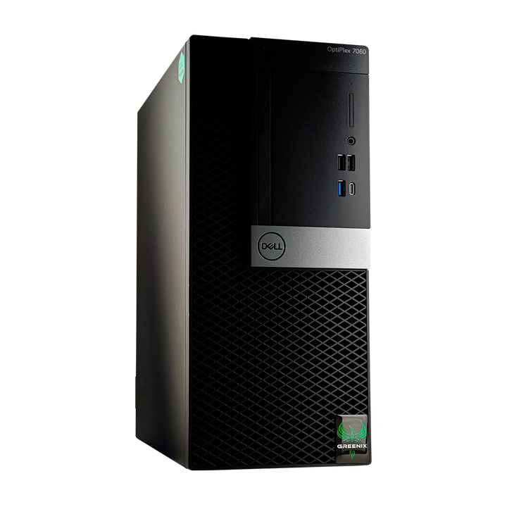 GreeniX 7060 Tower | i5-8500 | 16 GB | 500 GB NVMe | RTX 3050 6 GB (uusi) | Win 11 Pro