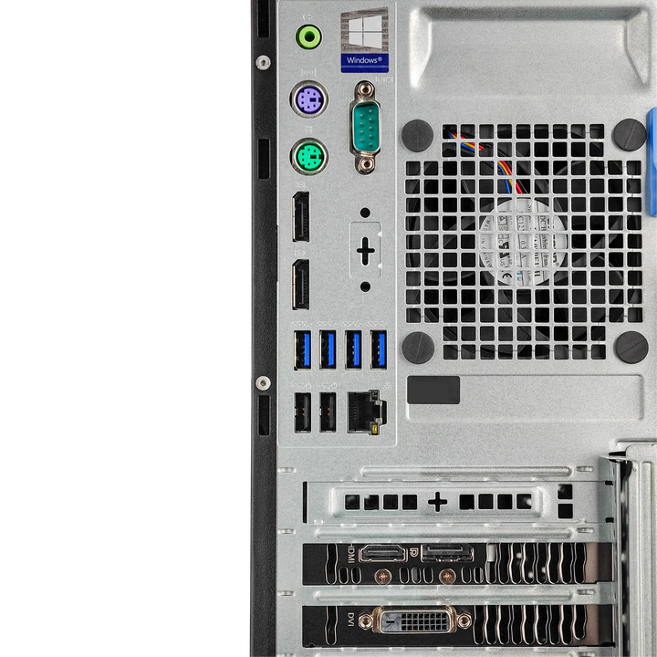 GreeniX 7060 Tower | i5-8500 | 16 GB | 500 GB NVMe | RTX 3050 6 GB (uusi) | Win 11 Pro