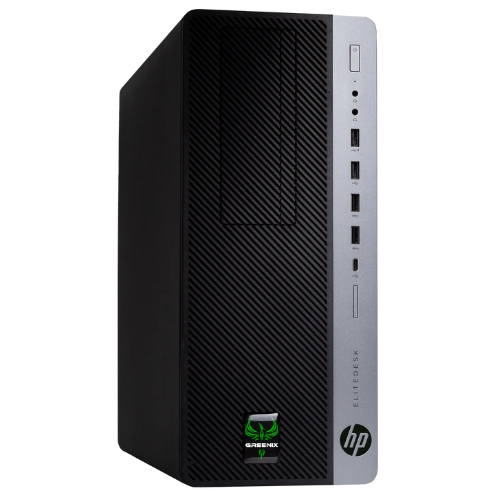 GreeniX 800 G4 Tower | i5-8500 | 16 GB | 500 GB NVMe (uusi) | RTX 3050 6GB (uusi) | Win 11 Pro