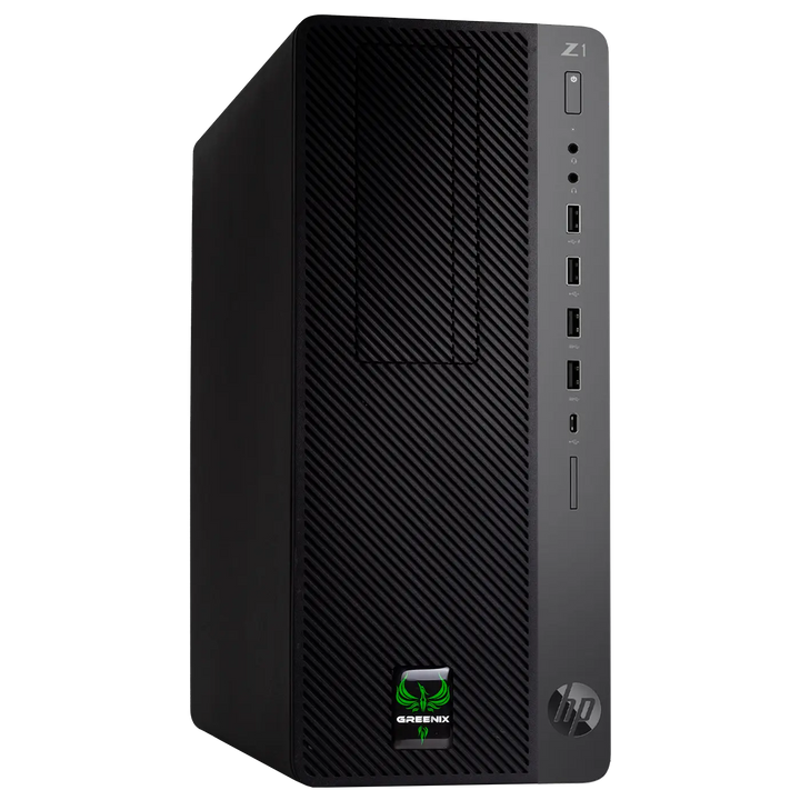 GreeniX Z1 Tower G5 | i5-8500 | 16 GB | 500 GB NVMe (nytt) | RTX 3050 6 GB (nytt) | Win 11 Pro