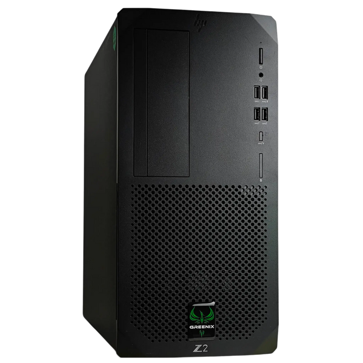 GreeniX Z2 Tower G5 | i7-10700 | 32 GB | 1TB NVMe | RX 9060 XT 16 GB (ny) | Win 11 Pro