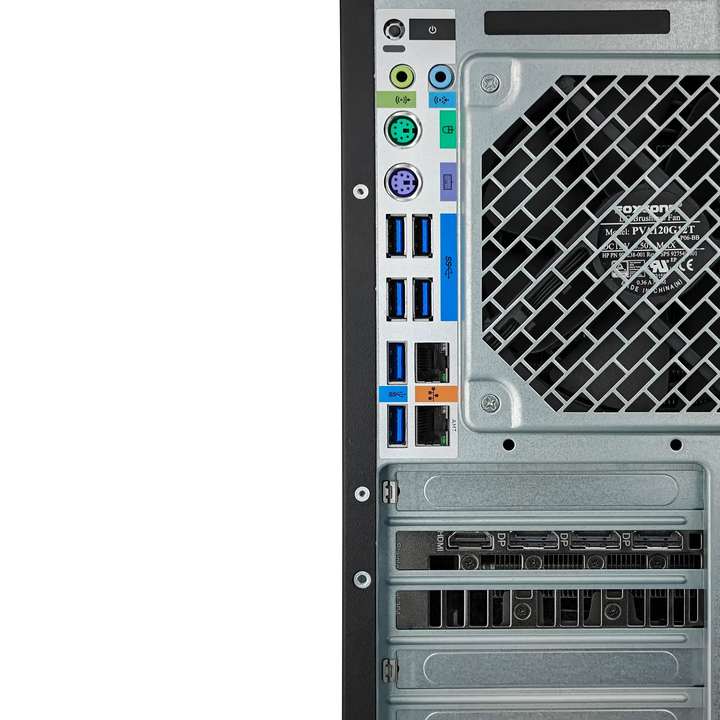 GreeniX Z4 G4 Tower | W-2145 | 16 GB | 512 GB NVMe | RTX 5060 Ti 8 GB (uusi) | Win 11 Pro