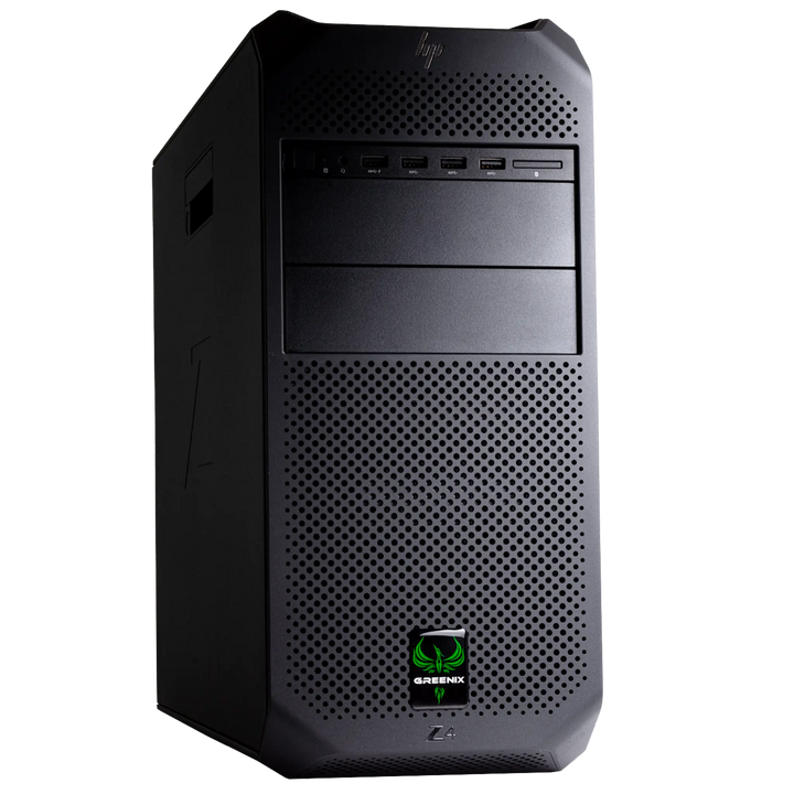 GreeniX Z4 G4 Tower | W-2125 | 32 GB | 1 TB NVMe (uusi) | RTX 4060 8GB (uusi) | Win 11 Pro