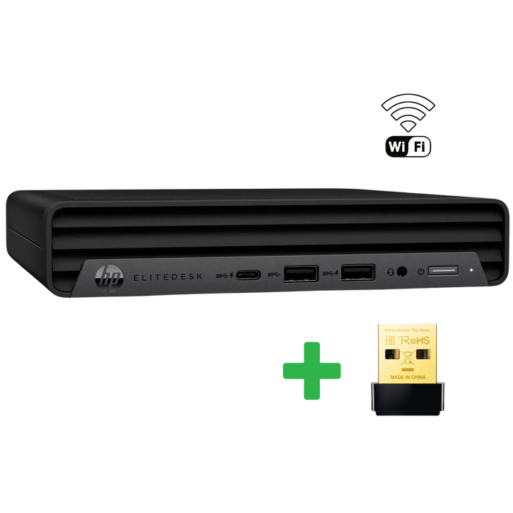 HP EliteDesk 800 G6 DM i5 + TP-Link Archer T2U Nano