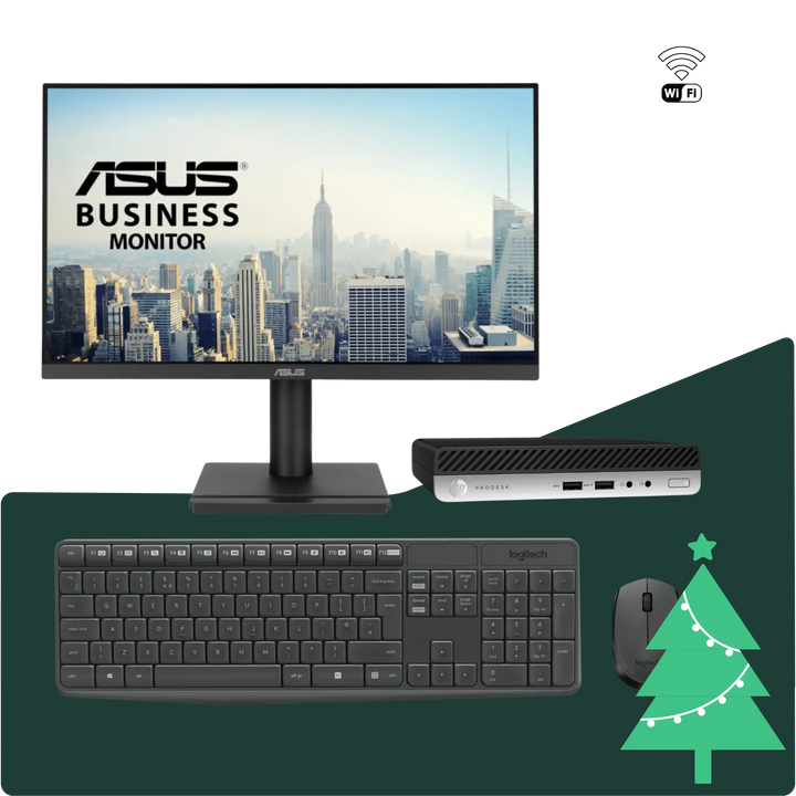 HP ProDesk 400 G4 DM i5 datorpaket