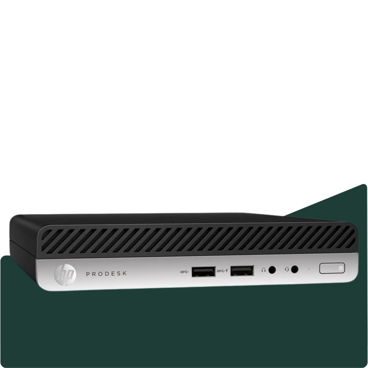 HP ProDesk 400 G4 DM | i5-8400 | 8 GB | 256 GB NVMe | Win 11 Pro