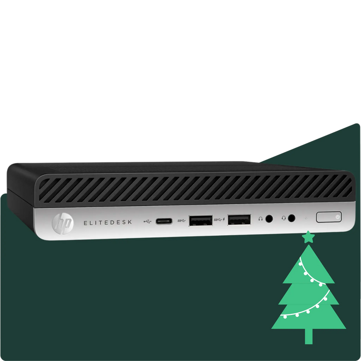 HP EliteDesk 800 G5 DM | i5-9400 | 16 GB | 256 GB NVMe | Win 11 Home