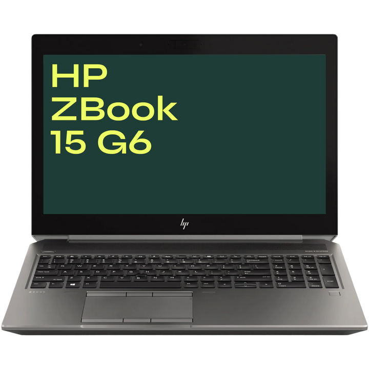 HP ZBook 15 G6 | i7 | T1000 | 4K | Pekskärm | Win 11 Pro