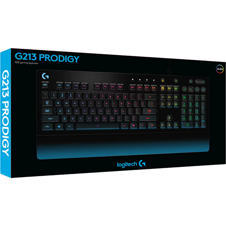Logitech Prodigy G213 Schwarz USB Gaming-Tastatur (DE)