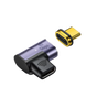 MicroConnect Magnettinen USB4 Gen 3x2 -adapteri 90°