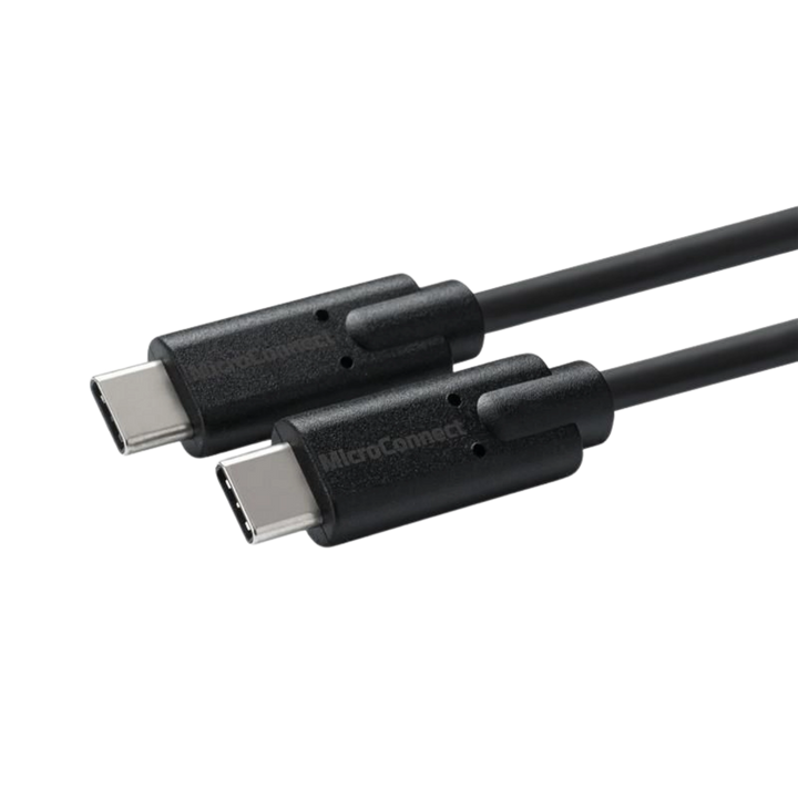 MicroConnect USB-C 3.2 Gen 2 -kaapeli 1 m, musta