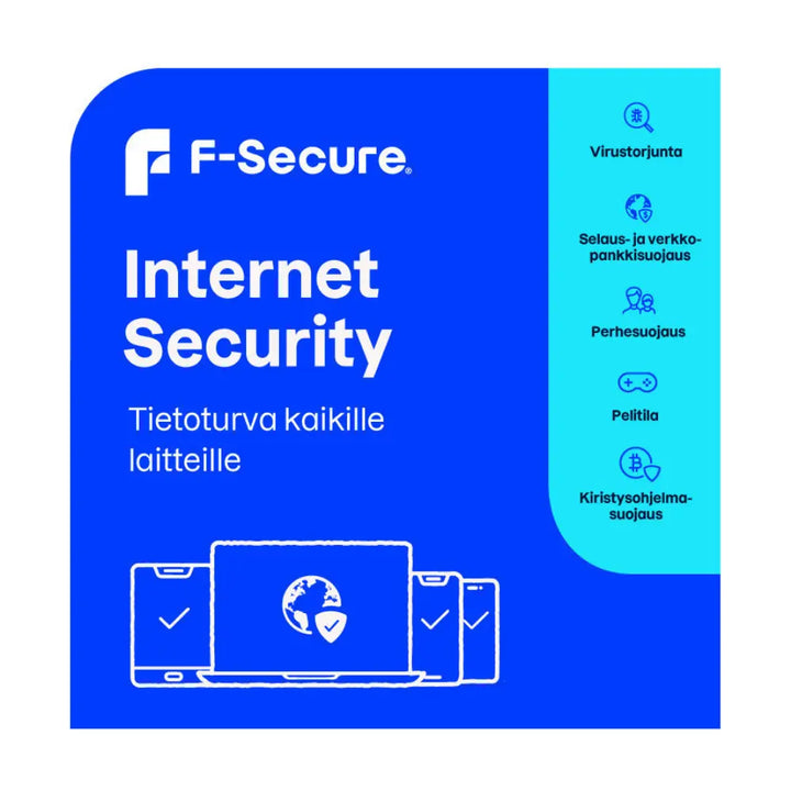 F-Secure-licens 3 år 5 st