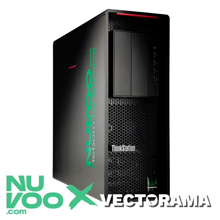 Vectorama 2026 - GreeniX P520 Tower | W-2135 | 32 GB | 1 TB NVMe | RTX 5060 8 GB (uusi) | Win 11 Pro