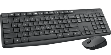 LOGITECH MK235 Trådlöst tangentbord och mus (Nordiskt)