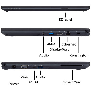 Fujitsu Lifebook U748 - i5-7200U/8/512SSD/14/FHD/IPS/NOOS/B1