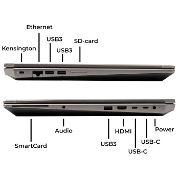 HP ZBook 15 G6 - i7-9750H/32/512SSD/15/FHD/T1000/W11P/A2