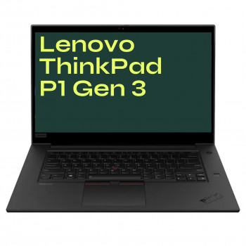 Lenovo Thinkpad P1 (3. gen) - i7-10750H/32/512/15/FHD/IPS/T2000/W11P/B1