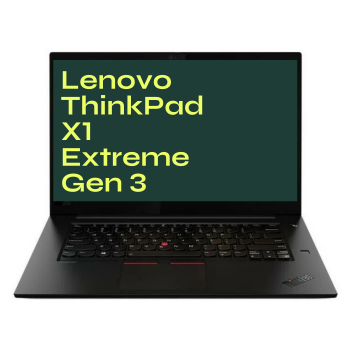 Lenovo Thinkpad X1 Extreme (3. gen) - i7-10750H/32/512SSD/GTX-1650Ti/FHD/4G/W11P/A2