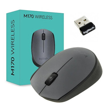 Logitech M170 Langaton hiiri, harmaa
