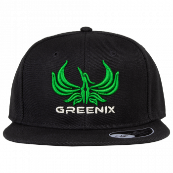 GreeniX - Logo snapback (Black)