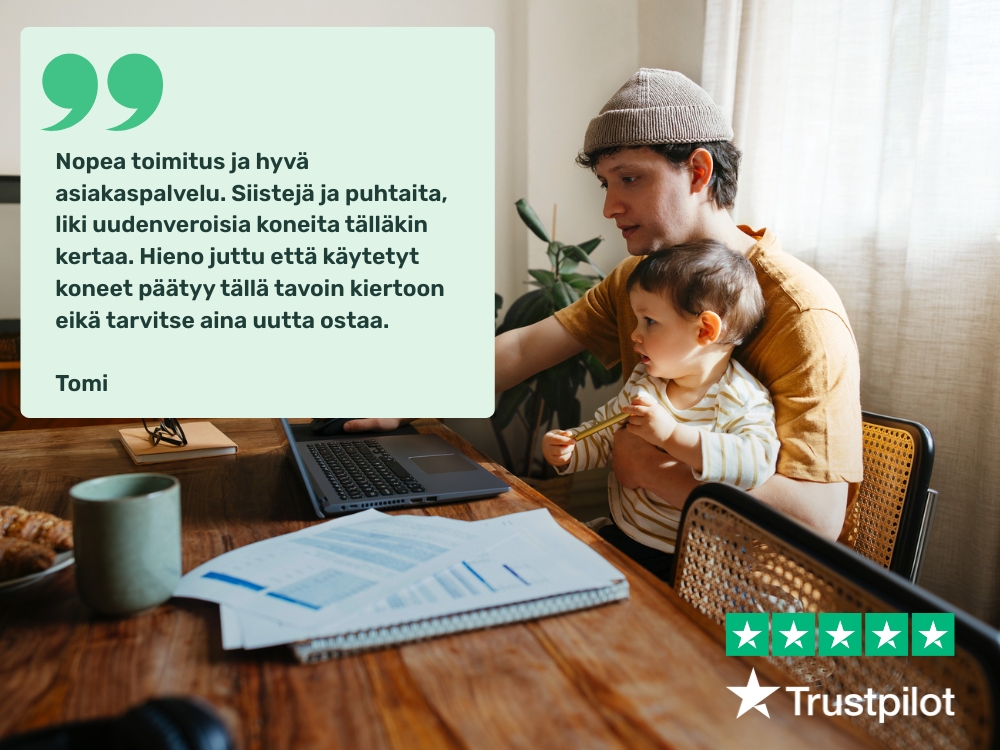 Airan 5 tähden trustpilot-arvostelu