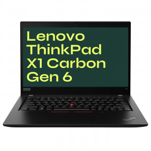 Lenovo X1 Carbon (6. gen) - i5-8250U/8/256SSD/14/FHD/TOUCH/W11P/B1/NOR